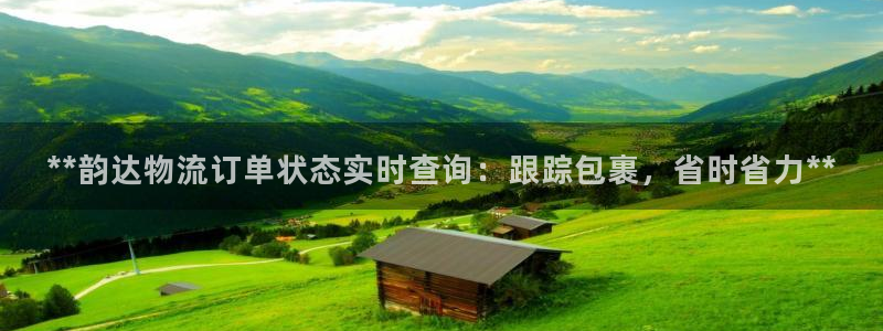 28圈注册：**韵达物流订单状态实时