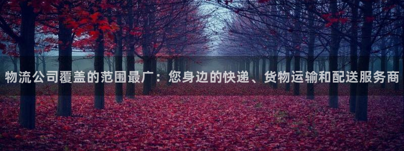 28圈正规吗?：物流公司覆盖的范围最