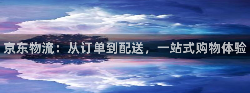 28圈加拿大能提现吗：京东物流：从订