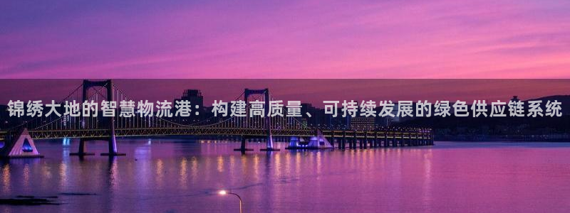 28圈取保:锦绣大地的智慧物流港:构