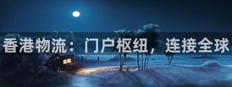 28圈犯法吗：香港物流：门户枢纽，连