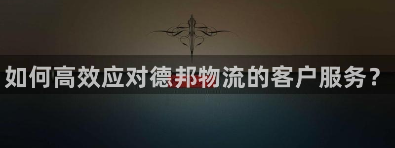 28圈ccm官网版：如何高效应对德邦